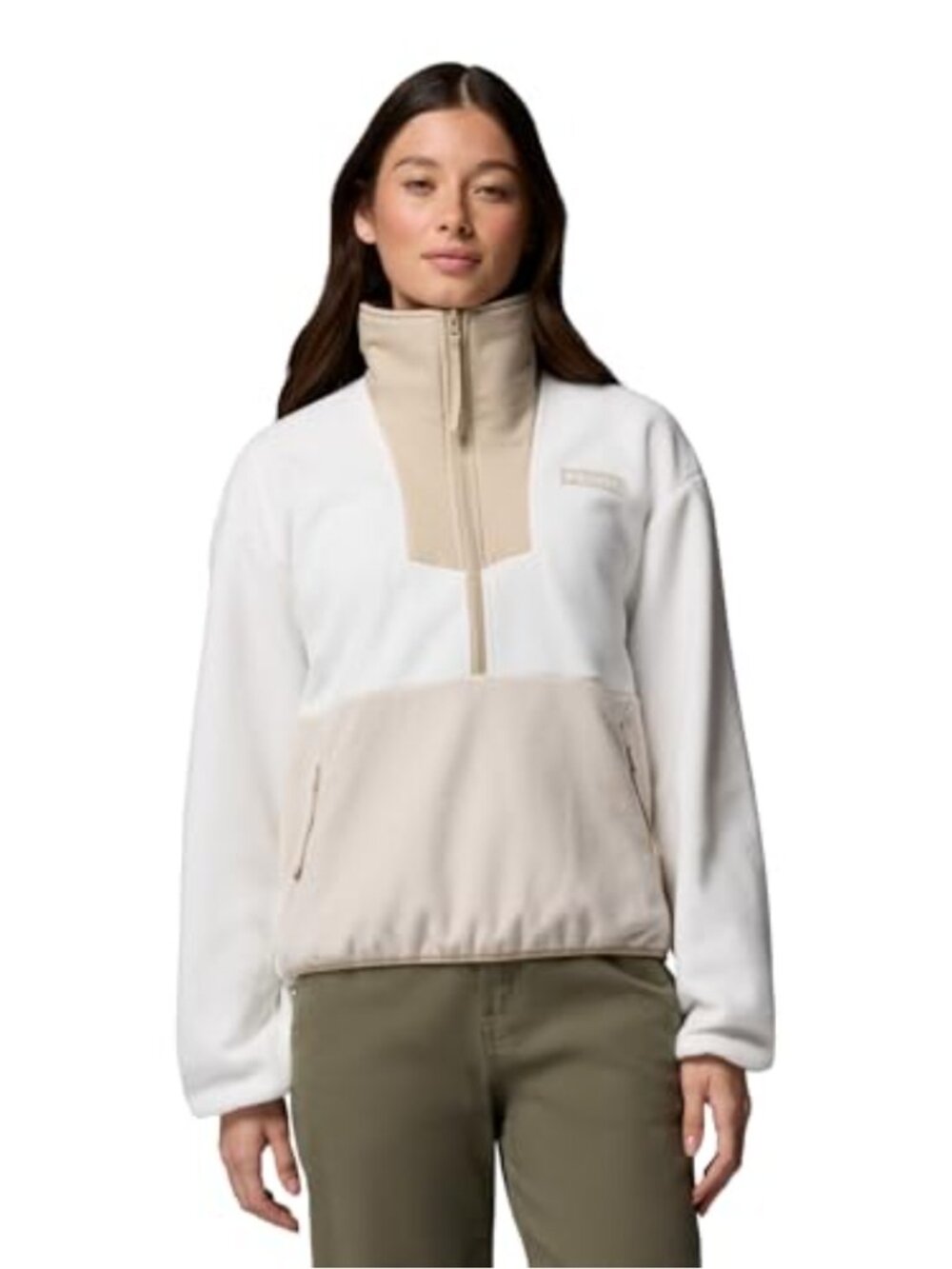 Womens Sequoia Grove Half Zip Fleece Recycled Polyester Pullover